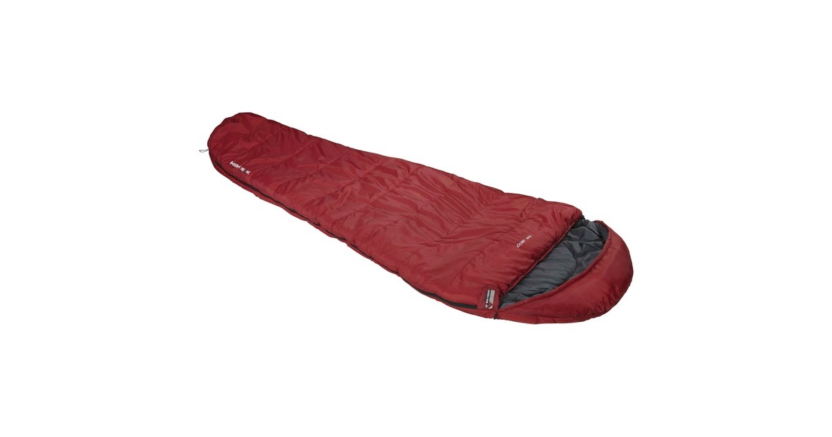 High Peak Schlafsack TR 300 dunkelrot/grau