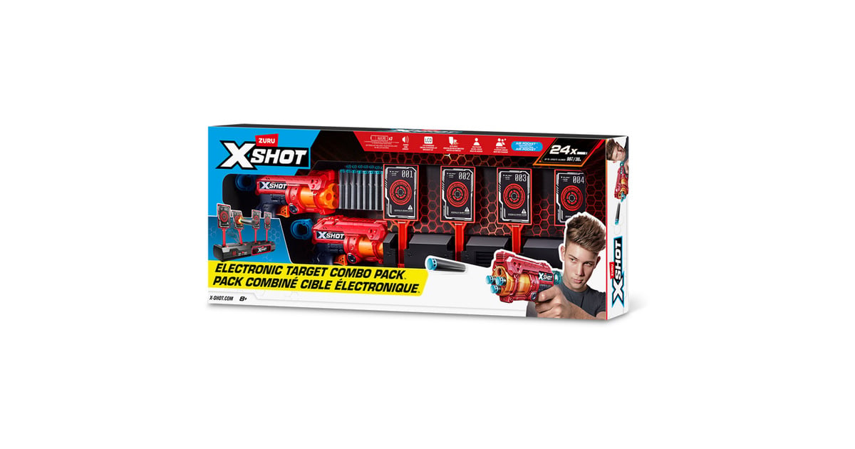 XSHOT Dino Attack – Aufblasbare T-Rex-Zielscheibe Für Dart-Battles (1 M Groß)