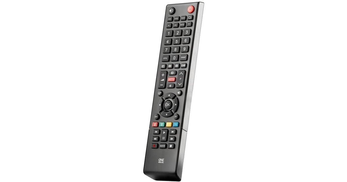 One for all Toshiba TV Ersatzfernbedienung (schwarz)