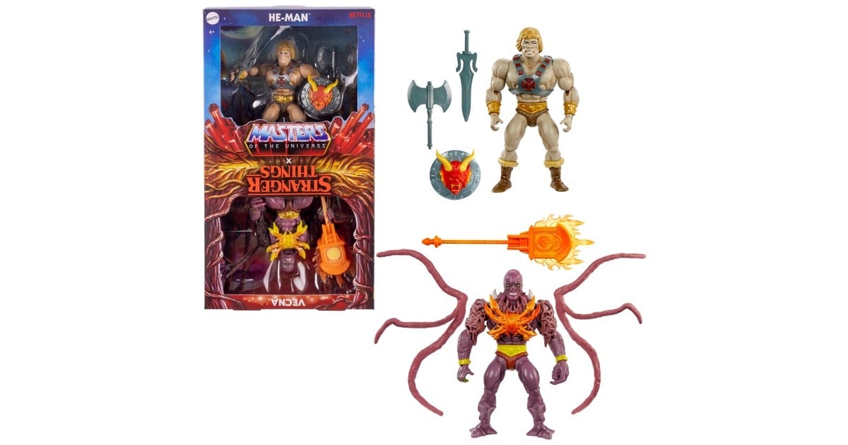 Mattel Masters of the Universe Origins Stranger Things Doppelpack