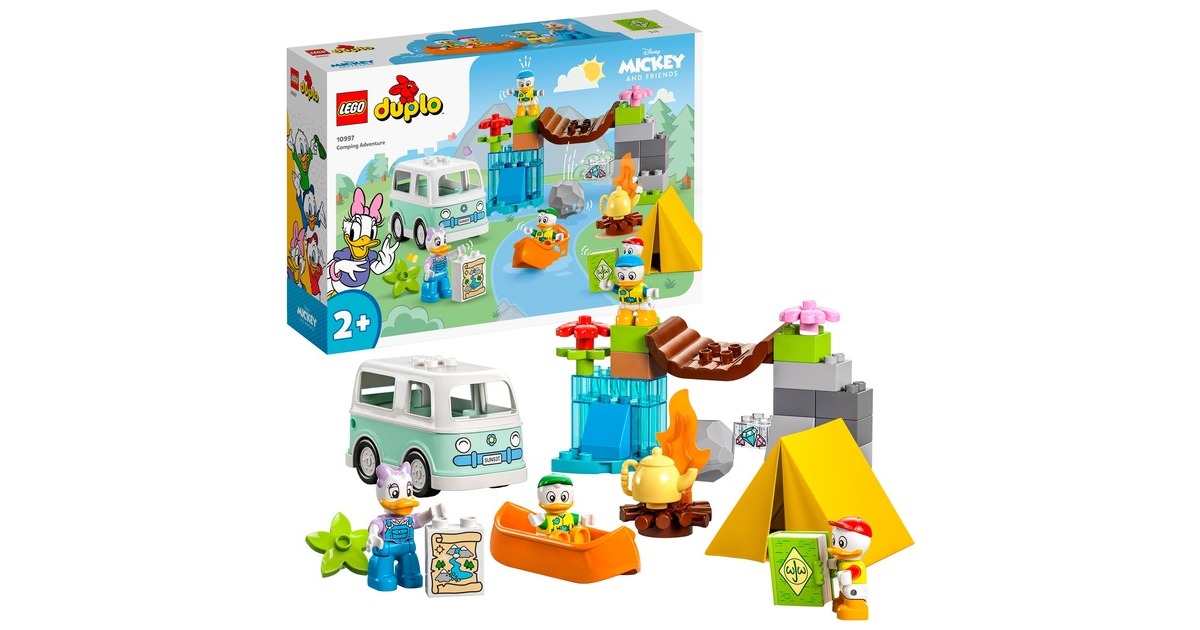 LEGO 10997 DUPLO Camping Abenteuer Konstruktionsspielzeug