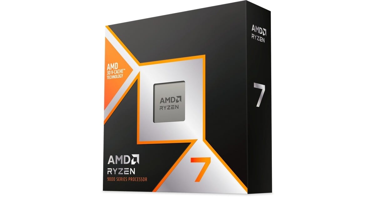 minto 新品未使用 AMD Ryzen 7 9800X3D AMD Ryzen™ 7 9800X3D, Prozessor Boxed-Version