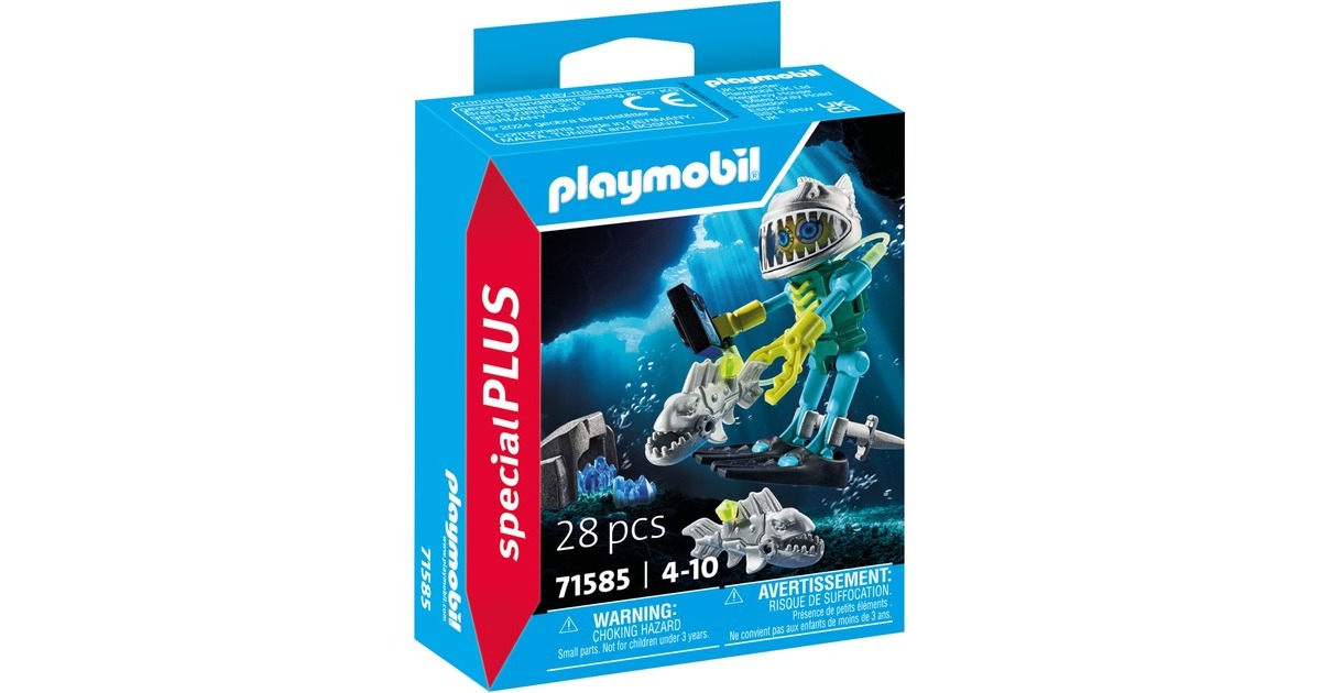 PLAYMOBIL 9416 Space-Agent Mit Roboter – Osterei-Figur Mit Zubehör