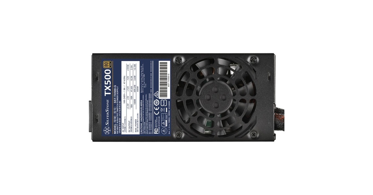 SilverStone TX500 500W 電源ユニット 【公式通販】