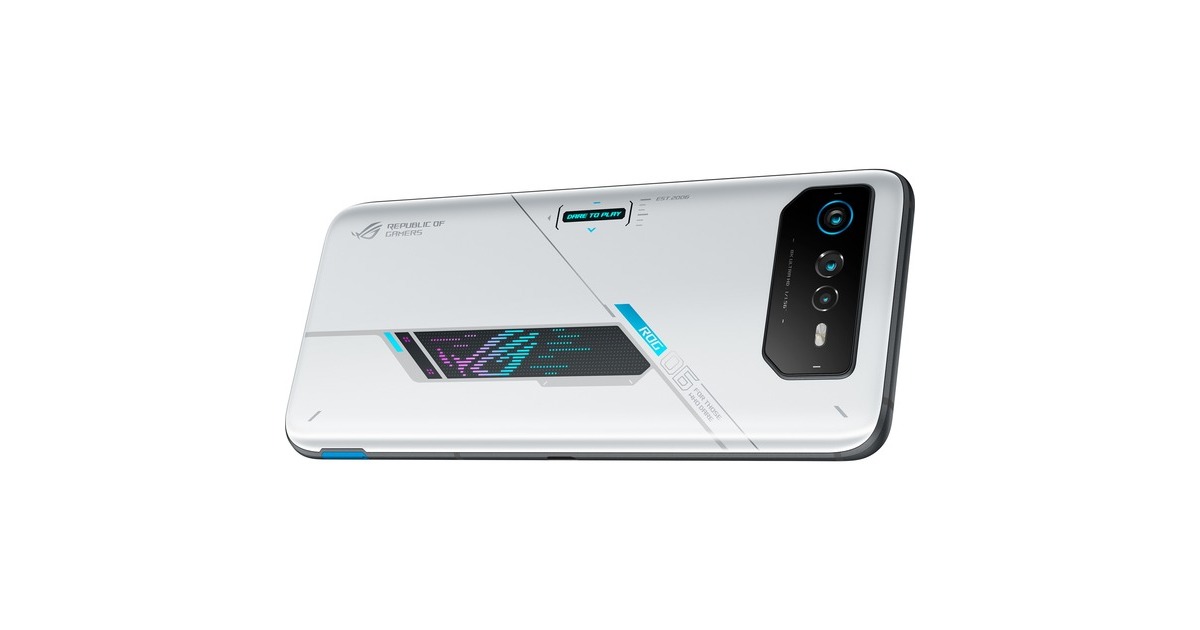 ASUS ROG Phone 6 512GB, Handy Storm White, Android 12
