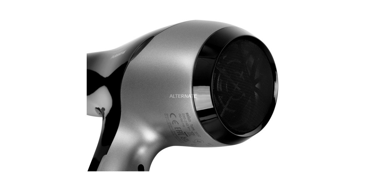 Braun Satin Hair 7 SensoDryer HD780, Haartrockner schwarz