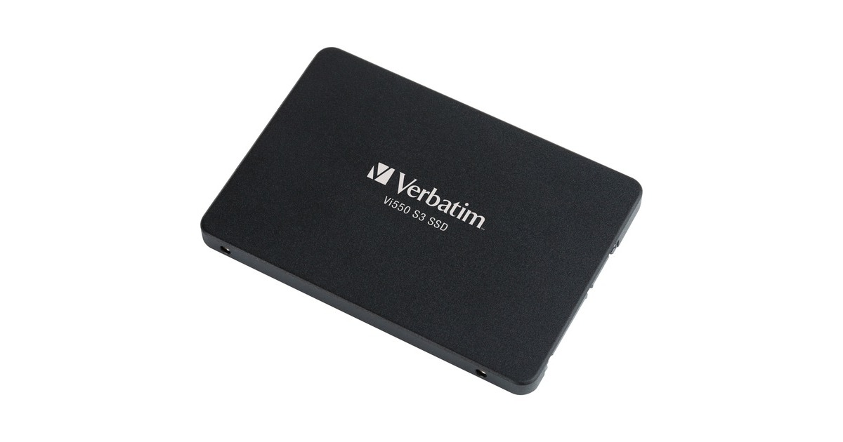 Verbatim Vi550 S3 512 GB, SSD schwarz, SATA 6 Gb/s, 2,5\