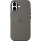 Apple Silikon Case mit MagSafe, Handyhülle grau, iPhone 16