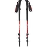 Black Diamond Trekkingsstöcke Trail, Fitnessgerät rot/schwarz, 1 Paar, 100-140 cm