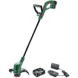 Bosch Heimwerken & Garten Akku-Rasentrimmer EasyGrassCut 18-260, 18Volt grün/schwarz, 2x Li-Ionen Akku 2,0Ah, POWER FOR ALL ALLIANCE