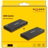 DeLOCK HDMI Splitter 1 x HDMI in zu 4 x HDMI out 4K 60 Hz schwarz