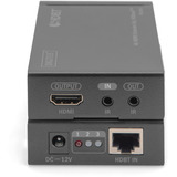 Digitus 4K HDBaseT HDMI Extender Set, HDMI Verlängerung schwarz, 4K/30Hz, 70 m
