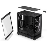 ENDORFY Fishtank 6000 Corona , Tower-Gehäuse schwarz, Tempered Glass x 2