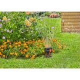 GARDENA Komplett-Set Pipeline mit Viereckregner, Wasserhahn mit 2 Wassersteckdosen