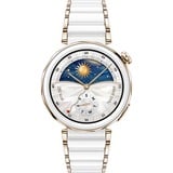 Huawei Watch GT5 PRO 42mm (Jana-B29C), Smartwatch weiß, Gehäuse aus Keramik, weißes Armband aus Keramik-Titan