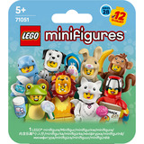 LEGO 71051 Minifigures Tiere Serie 28, Konstruktionsspielzeug sortierter Artikel, eine Figur