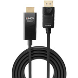 Lindy Display Port auf HDMI Adapterkabel mit HDR schwarz, 2m
