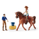 Schleich Horse Club Abenteuer mit Auto und Pferdeanhänger, Spielfahrzeug 