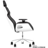 Thermaltake ARGENT E700 Design by Studio F. A. Porsche, Gaming-Stuhl weiß/schwarz, Glacier White