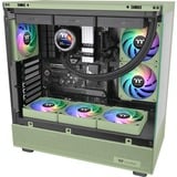 Thermaltake CT120 EX ARGB Sync PC Cooling Fan, Gehäuselüfter hellgrün, 3er Pack, 120 mm
