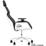Thermaltake Gaming-Stuhl ARGENT E700 Glacier White weiß/schwarz, Design by Studio F. A. Porsche