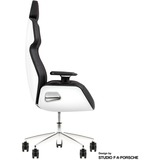 Thermaltake Gaming-Stuhl ARGENT E700 Glacier White weiß/schwarz, Design by Studio F. A. Porsche