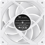Thermaltake TOUGHFAN EX12 Pro White – Swappable Edition, Gehäuselüfter schwarz, 3-Fan Pack, 120 mm