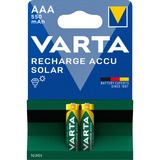 Varta 56733 (Solar), Akku 2 Stück, AAA