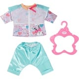 ZAPF Creation BABY born® Freizeitanzug Aqua 43cm, Puppenzubehör Jacke und Hose, inklusive Kleiderbügel