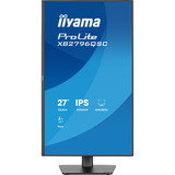 iiyama ProLite XB2796QSC-B1, LED-Monitor 68.6 cm (27 Zoll), schwarz (matt), QHD, IPS, HDMI, DP, USB-C, USB-Hub
