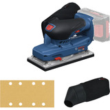 Bosch Akku-Schwingschleifer GSS 18V-18 Professional solo, 18Volt blau/schwarz, ohne Akku und Ladegerät, in L-BOXX