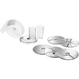 Bosch Durchlaufschnitzler VeggieLove Set, Zerkleinerer weiß, für MUM Serie 2, MUM Serie 4, MUM 5