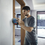 Bosch Professional Akku-Exzenterschleifer GEX 185-LI Professional, 18Volt blau/schwarz, Li-Ion Akku 4,0Ah, Ø 125mm, Koffer