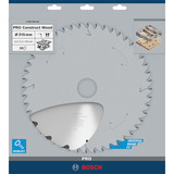 Bosch Professional PRO Construct Wood Kreissägeblatt, Ø 315mm, 20Z Bohrung 30mm, für Tischkreissägen