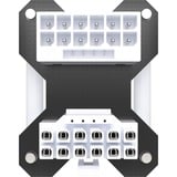 Corsair 2nd Generation 180° PCIe 5.x 12V-2x6 Power Bridge - Stil A weiß, Sense Pins innen