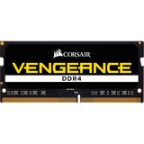 Corsair SO-DIMM 16 GB DDR4-3200, Arbeitsspeicher schwarz, CMSX16GX4M1A3200C22, Vengeance