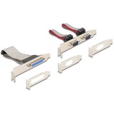DeLOCK Mini PCIe I/O PCIe full size 1 x Parallel, 2 x Seriel, Schnittstellenkarte 
