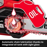 EINHELL Power X-Change Akku-Kettensäge FORTEXXA 18/30 rot/schwarz, ohne Akku und Ladegerät