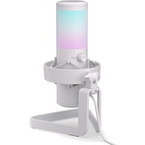 ENDORFY AXIS Streaming, Mikrofon weiß, USB-C, RGB, 3.5 mm Klinke