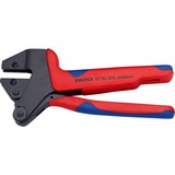 KNIPEX Crimp-Systemzange 97 43 200, Crimpzange rot/blau, ohne Crimpeinsätze, im Koffer