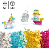 LEGO 11040 Classic Zauberbox mit durchsichtigen Steinen, Konstruktionsspielzeug 
