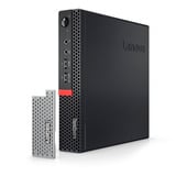 Lenovo ThinkCentre M710q 10MQ Generalüberholt, Mini-PC schwarz, Windows 10 Pro 64-Bit
