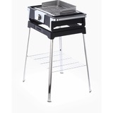 Severin eBBQ Elektrogrill SENOA BOOST S, mit Stand schwarz/edelstahl, 3.000 Watt, mit BoostZone