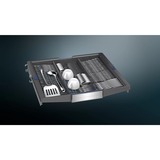 Siemens SN57TS00CE IQ700, Spülmaschine edelstahl (gebürstet)/schwarz, 60 cm, Home Connect