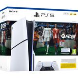 Sony PlayStation 5 Slim E-Chassis inkl. FC26, Spielkonsole weiß/schwarz