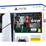 Sony PlayStation 5 Slim E-Chassis inkl. FC26, Spielkonsole weiß/schwarz