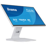 iiyama ProLite T2252MSC-W2AG, LED-Monitor 54.6 cm (21.5 Zoll), weiß (matt), FHD, IPS, Touchscreen, HDMI, DP, USB-Hub