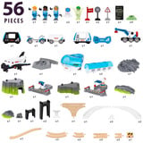 BRIO World - Space Deluxe Train Set, Spielfahrzeug 