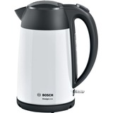 Bosch Home Wasserkocher DesignLine TWK3P421 weiß/schwarz, 1,7 Liter