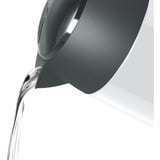 Bosch Home Wasserkocher DesignLine TWK3P421 weiß/schwarz, 1,7 Liter